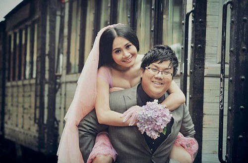 Ảnh cưới của Gia Bảo và Thanh Hiền.