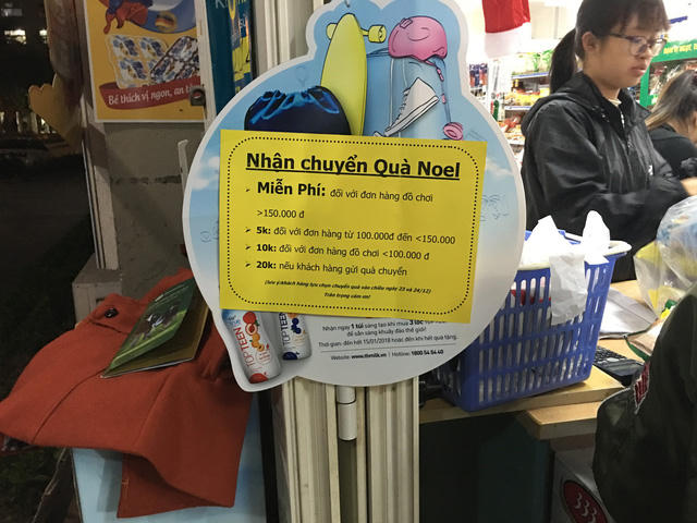 Dịch vụ tặng quà trong các khu chung cư có giá mềm hơn