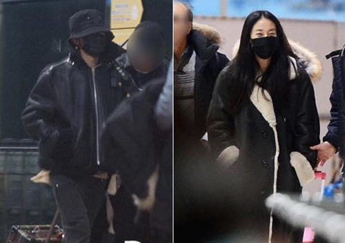 Hình ảnh cặp sao hẹn hò đượcDispatch tiết lộ sáng nay.