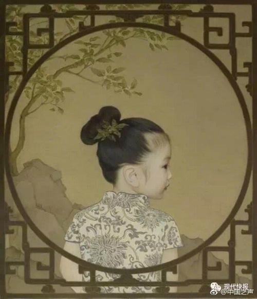 Ông bố Trung Quốc dành 10 tiếng mỗi ngày vẽ con gái