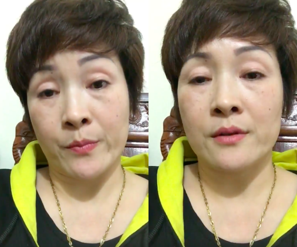  Người mẹ chồng của năm lên mạng tìm con dâu tương lai. Ảnh cắt từ clip 