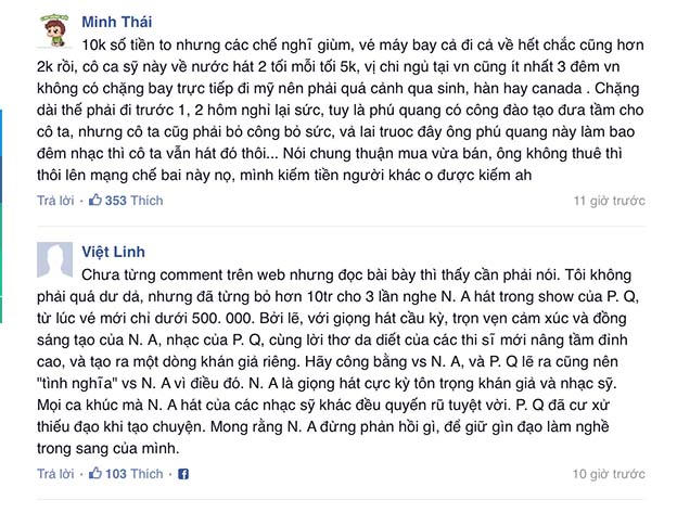ca si, khan gia noi gi ve viec ngoc anh het gia cat se 10.000 usd? hinh anh 2