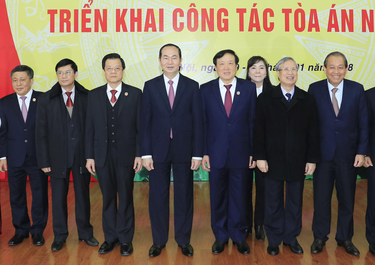 Chủ tịch nước: Tập trung xét xử nghiêm minh các vụ án kinh tế, tham nhũng