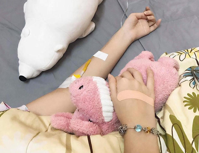 Le Au Ngan Anh suy sup, ngat xiu sau khi bi de nghi tra vuong mien hinh anh 1