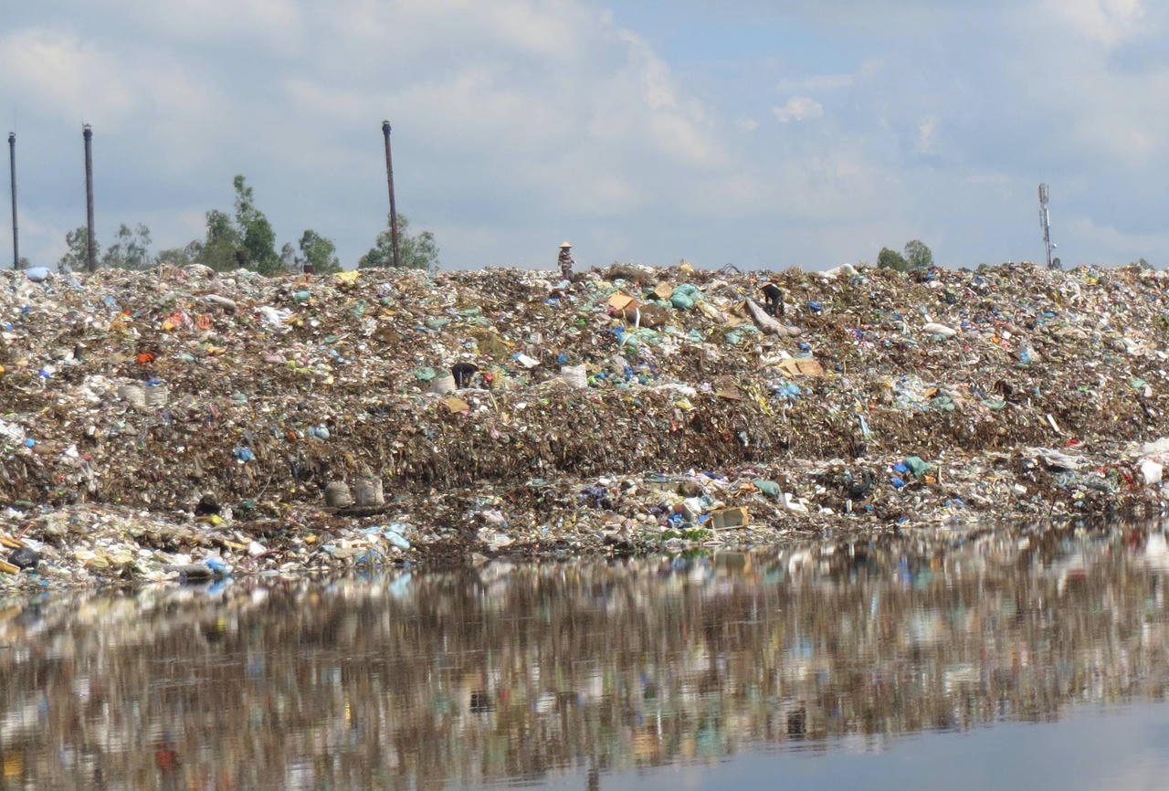 Cần Thơ bàn ý tưởng làm công viên... từ rác thải 