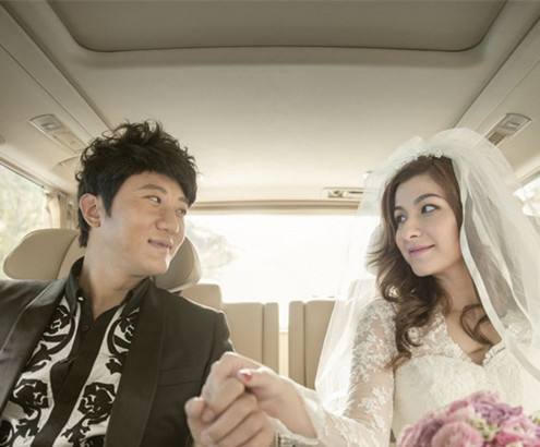 Ảnh cưới của Sofia và Quan Triết.