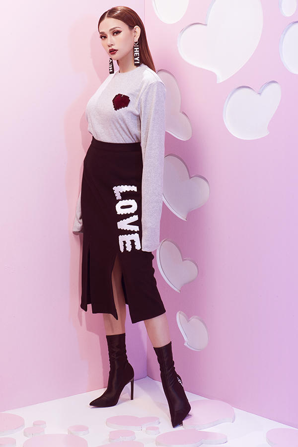 Bộ ảnh thời trang mới của Thanh Thuỷ sẽ mang tới nhiều gợi ý thú vị trong việc chọn trang phục cho mùa Valentine năm nay.