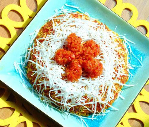 2 cách nấu xôi gấc ngon, đẹp mắt cho năm mới