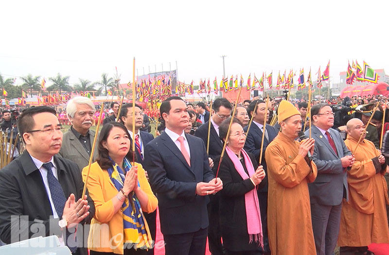 Long trọng Lễ hội Tịch điền Đọi Sơn xuân Mậu Tuất