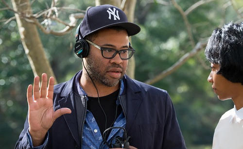Jordan Peele trên phim trường.