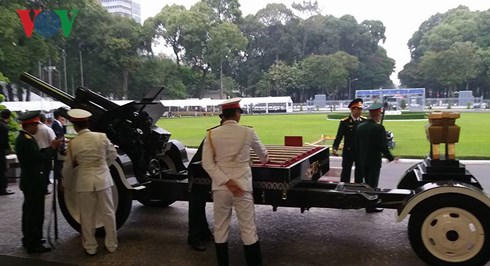 Cử hành trọng thể Lễ truy điệu và an táng nguyên Thủ tướng Phan Văn Khải