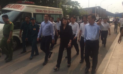  Vụ cháy chung cư Carina Plaza: Một nạn nhân chết não nguy kịch