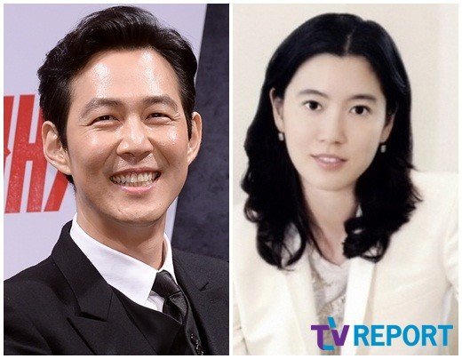 Lee Jung Jae và người yêu.
