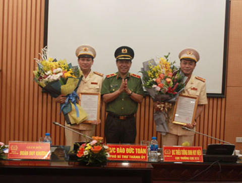 Quyết định của Bộ trưởng Bộ Công an về công tác cán bộ