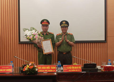 Quyết định của Bộ trưởng Bộ Công an về công tác cán bộ