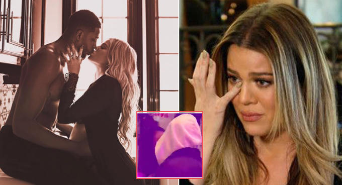 Làng giải trí Mỹ những ngày này đang xôn xao về scandal ngoại tình của ngôi sao bóng rổ 27 tuổi Tristan Thompson. Cầu thủ này bị bắt gặp hôn cô gái lạ trong quán bar và qua đêm trong khách sạn ở New York giữa lúc cô bạn gái Khloe Kardashian đang mang bầu 9 tháng, đếm từng ngày chờ sinh. Trang TMZ cũng tung một video khác cho thấy Tristan Thompson âu yếm hai cô nàng nóng bỏng trong quán cafe vào tháng 11 năm ngoái, khi Khloe mang bầu 3 tháng. Em gái Kim hiện rất đau khổ vì cú sốc này và hoang mang tuyệt vọng khi mọi dự định về ngôi nhà hạnh phúc bên đứa con đầu lòng của họ giờ đã vỡ vụn.