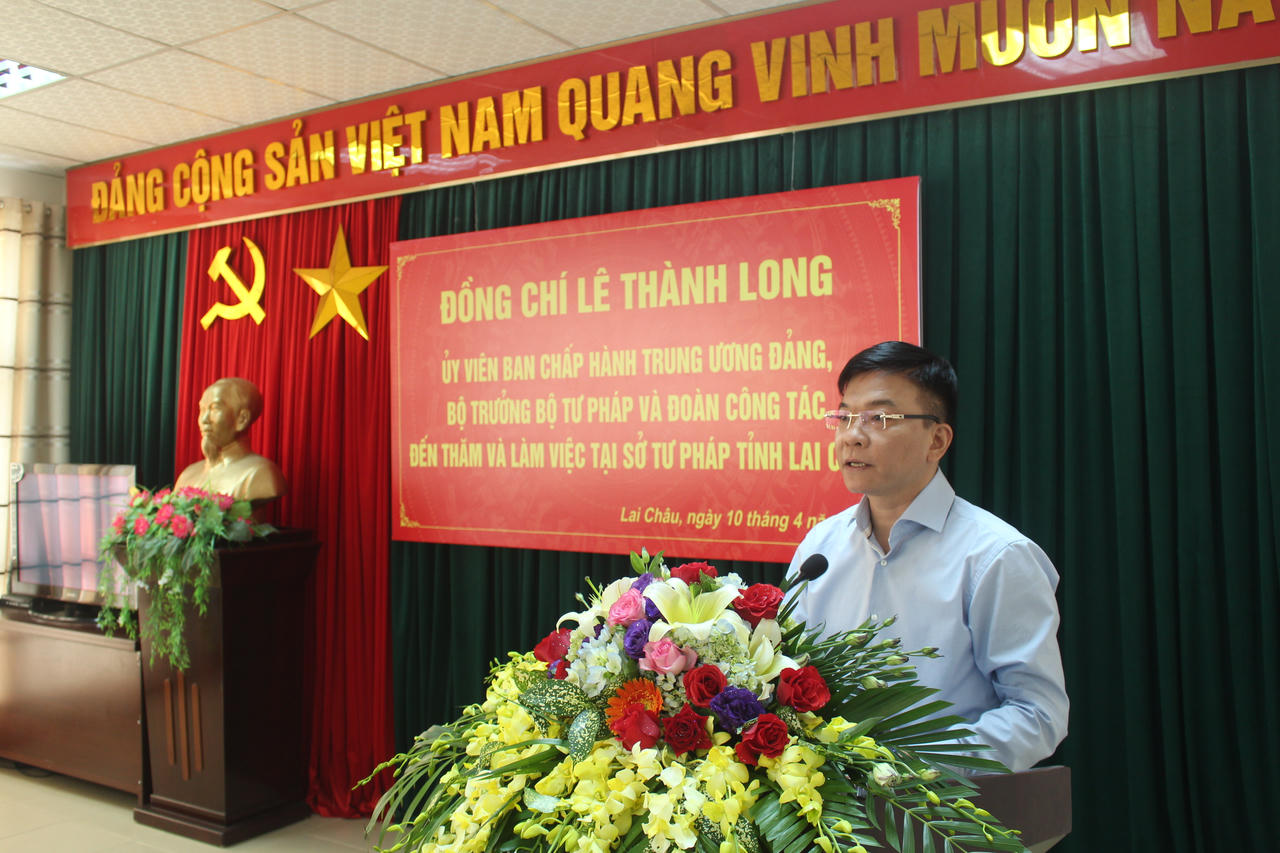 Bộ trưởng Lê Thành Long kết thúc tốt đẹp chuyến công tác 3 tỉnh Tây Bắc