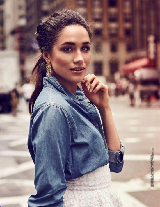Nữ diễn viên Meghan Markle.