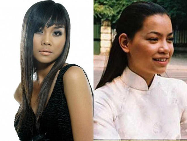 Thanh Hằng và Hồ Ngọc Hà của mười mấy năm về trước.