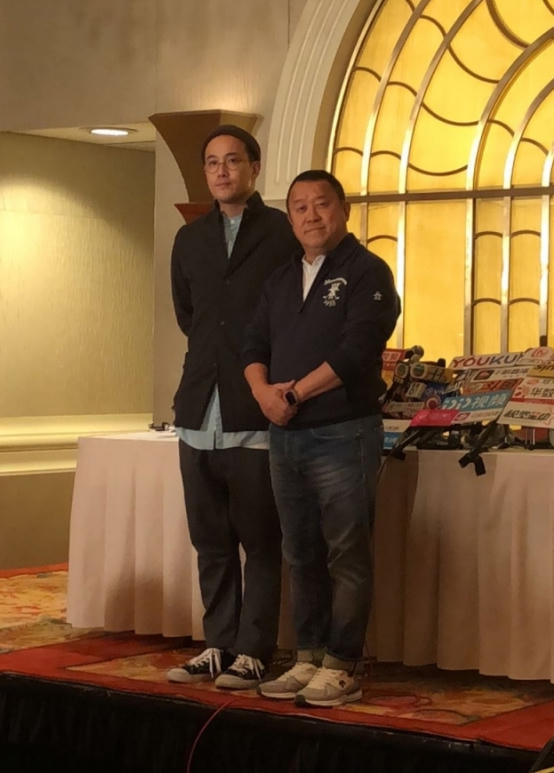 Tằng Chí Vỹ trong họp báo hồi tháng 1/2018.