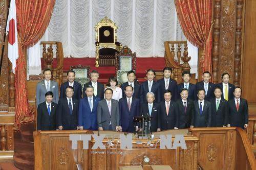 Chủ tịch nước hội kiến Nhà vua và Hoàng hậu Nhật Bản