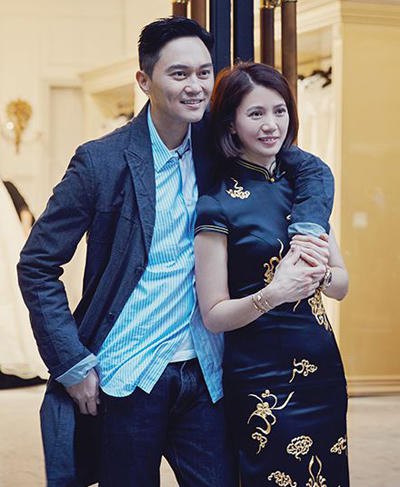 Vợ chồng Trương Trí Lâm.