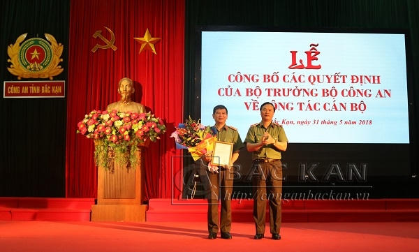 Quyết định về nhân sự ngành Công an