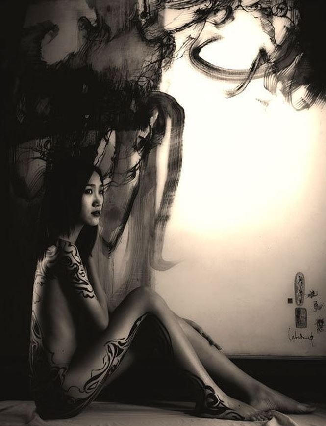 Những hot girl làm mẫu body painting đình đám nhất hiện nay - ảnh 6