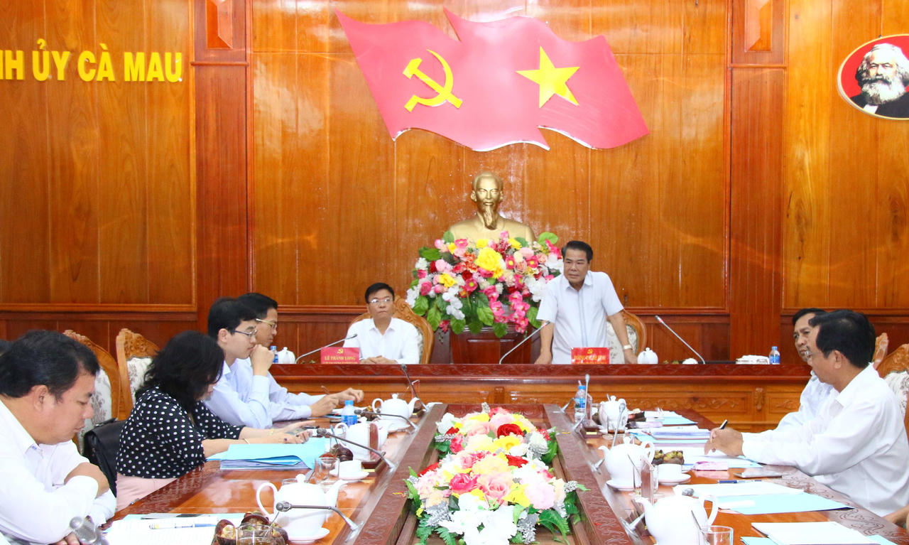 Bộ trưởng Lê Thành Long: Cà Mau là điểm sáng trong hoạt động Tư pháp của khu vực