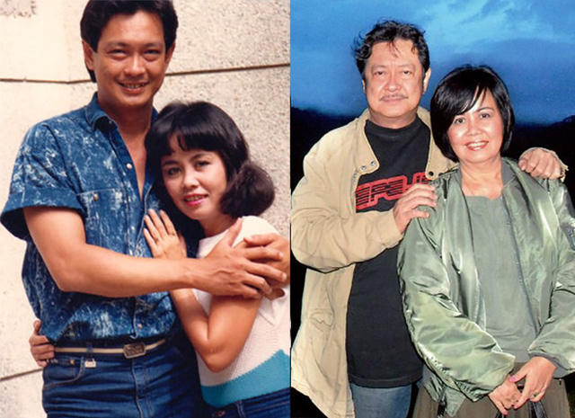  Hình ảnh vợ chồng nghệ sĩ Nguyễn Chánh Tín thời trẻ cho đến hiện tại vẫn gắn bó bên nhau dù trải qua rất nhiều sóng gió. 