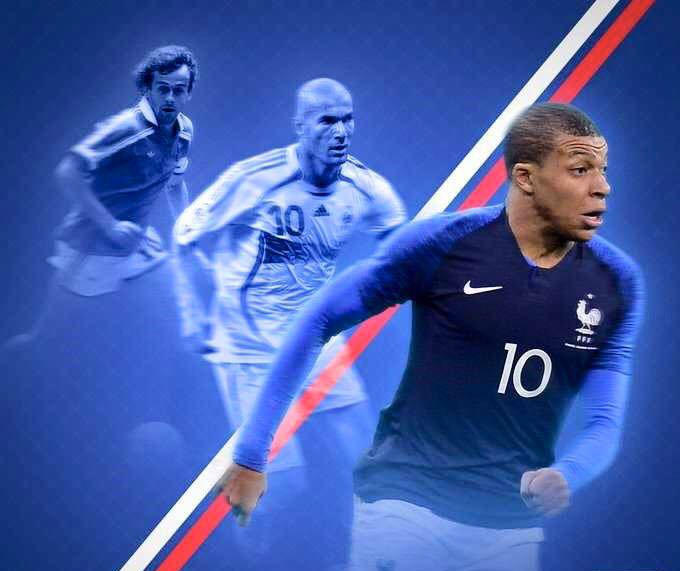 Được so sánh với Henry nhưng với nhiều người, đẳng cấp của Mbappe có thể vươn tầm cùng các huyền thoại của bóng đá Pháp như Platini và Zidane.