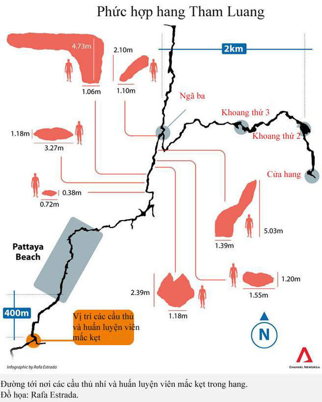 Hải quân Thái Lan kể lại hành trình vào hang cứu các cầu thủ nhí - 1