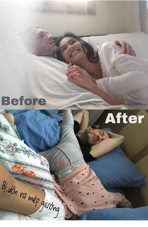 Kể từ dạo ấy, mép giường là nơi mẹ thuộc về...