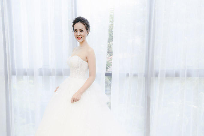 Cô cũng chưa một lần chia sẻ về chuyện tình với Công Lý trên mặt báo.