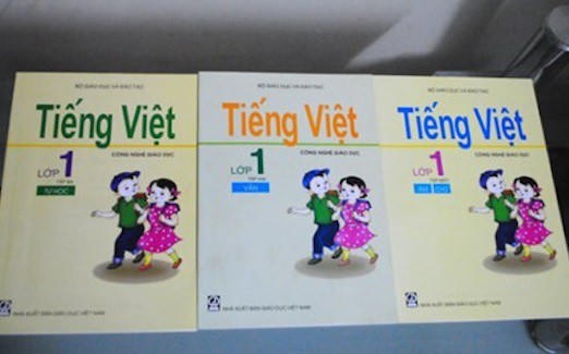  Sách giáo khoa Tiếng Việt lớp 1 theo Chương trình Giáo dục công nghệ. Ảnh: TL 