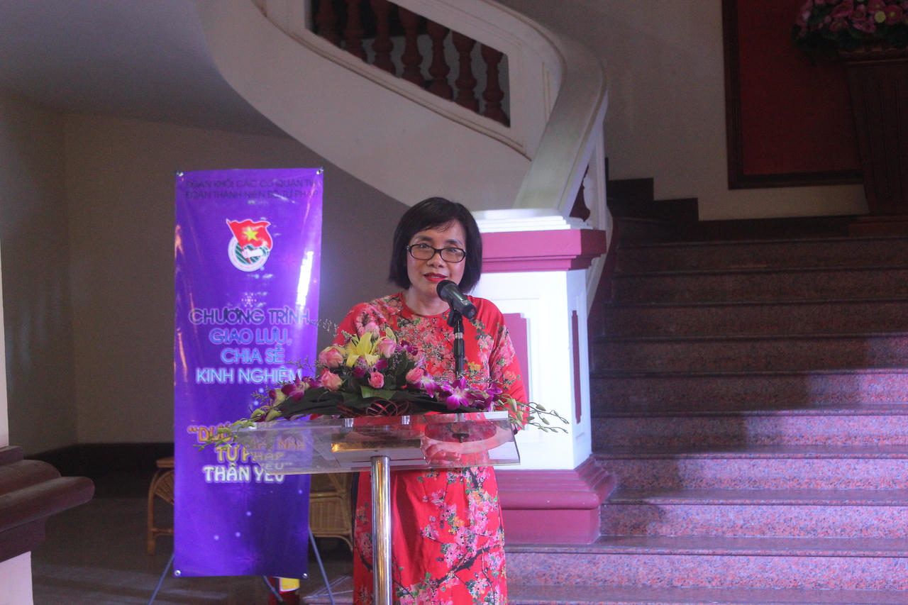 Bộ Tư pháp tổ chức nói chuyện truyền thống