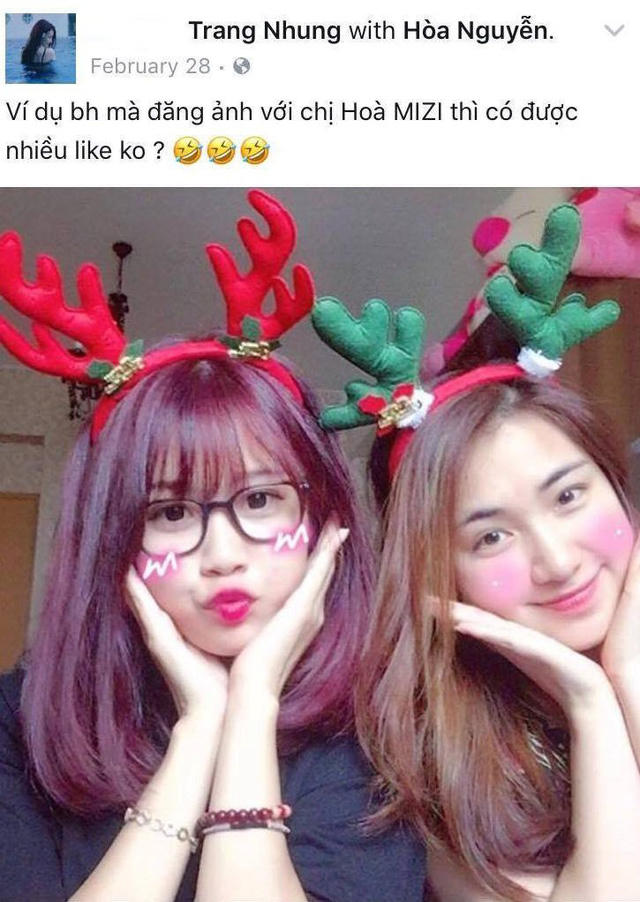 Trang Nhung từng thân thiết với Hòa Minzy - bạn gái cũ của Công Phượng. Điều này không khó hiểu, bởi Văn Toàn và Công Phượng là đôi bạn thân thiết ở chung phòng suốt nhiều năm ở Học viên HAGL JMG.