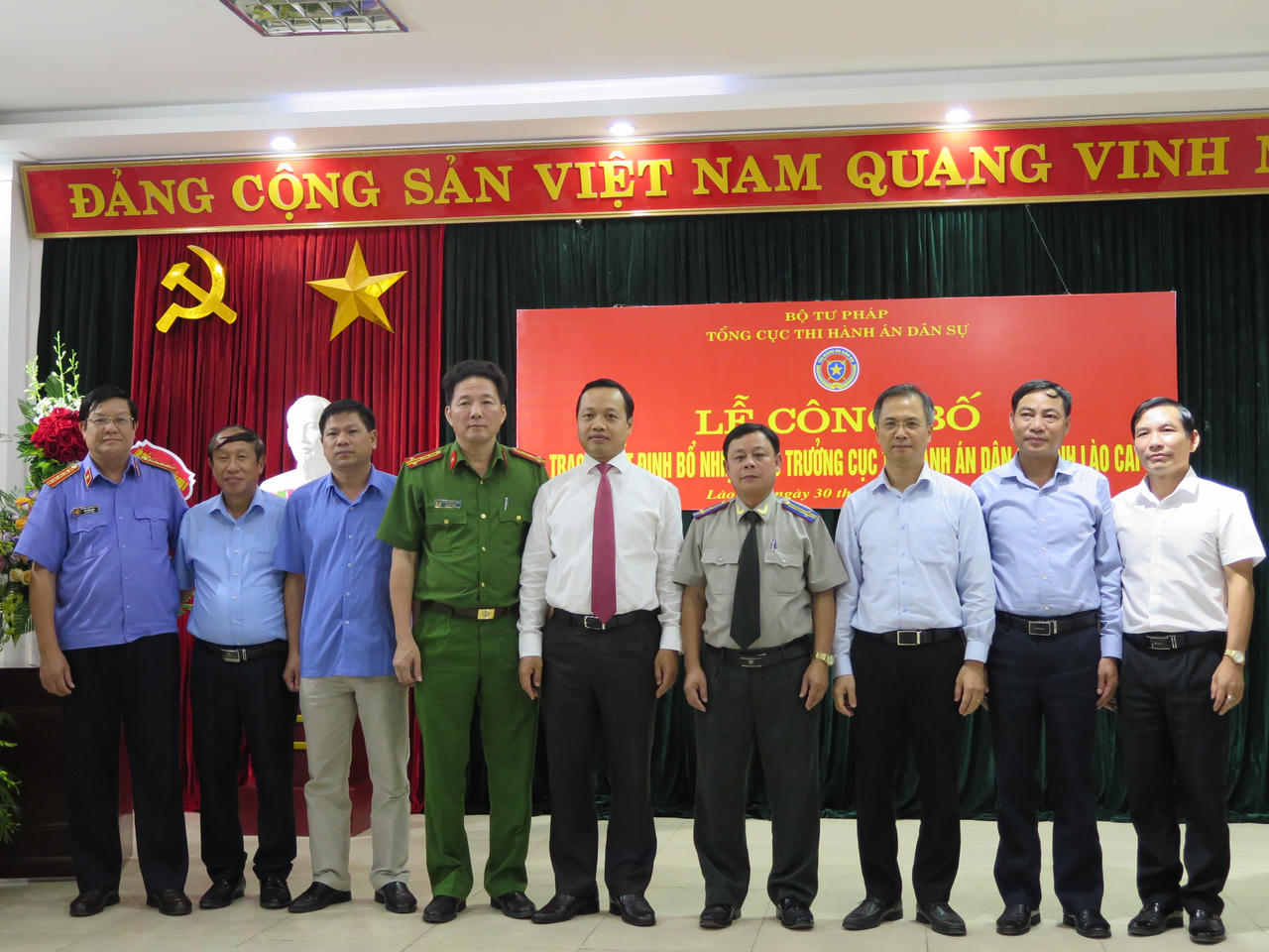 Bổ nhiệm tân Cục trưởng Cục THADS tỉnh Lào Cai