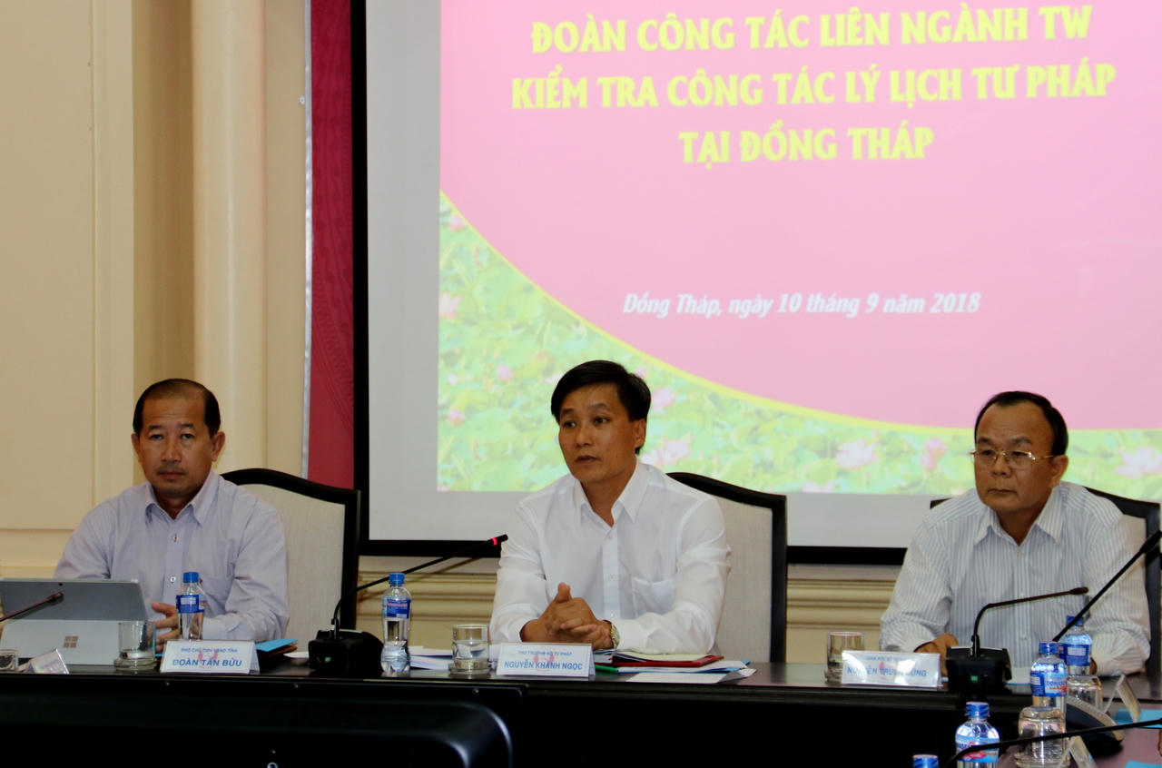 'Lý lịch tư pháp thành công hay không phụ thuộc nhiều vào công tác phối hợp'