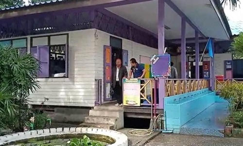 Trường mầm non ở huyện Bang Lamung, tỉnh Chonburi, Thái Lan. Ảnh: Nation.