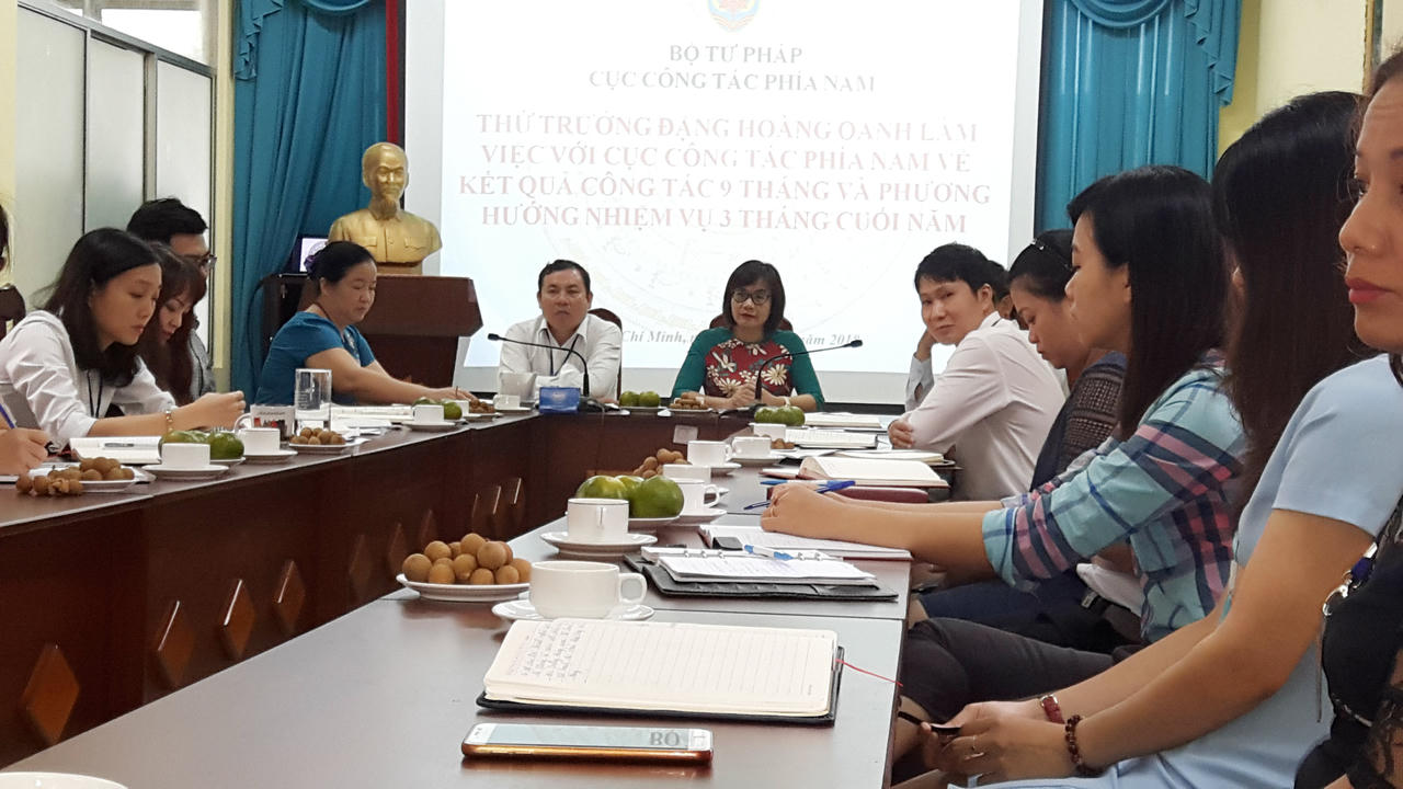 Cục Công tác phía Nam triển khai có trọng tâm, trọng điểm công tác của ngành