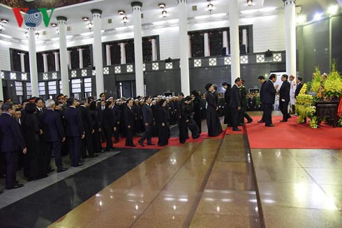 Lễ truy điệu Chủ tịch nước Trần Đại Quang