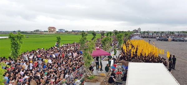 Xúc động tiễn biệt cố Chủ tịch nước Trần Đại Quang về lòng đất mẹ