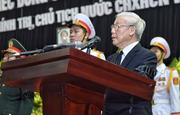 Lễ truy điệu Chủ tịch nước Trần Đại Quang