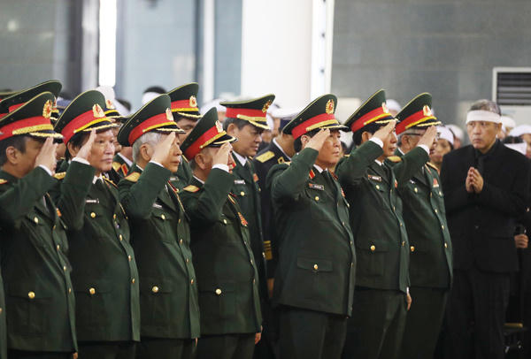 Cử hành trọng thể Quốc tang nguyên Tổng Bí thư Đỗ Mười