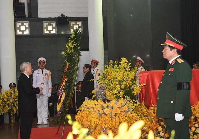 Cử hành trọng thể Quốc tang nguyên Tổng Bí thư Đỗ Mười