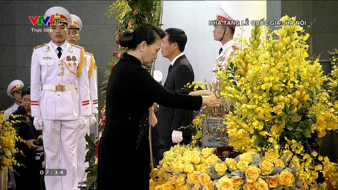 Cử hành trọng thể Quốc tang nguyên Tổng Bí thư Đỗ Mười