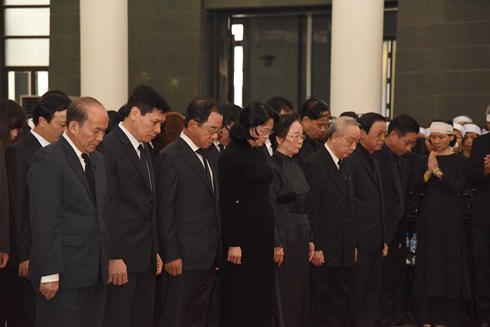 Cử hành trọng thể Quốc tang nguyên Tổng Bí thư Đỗ Mười