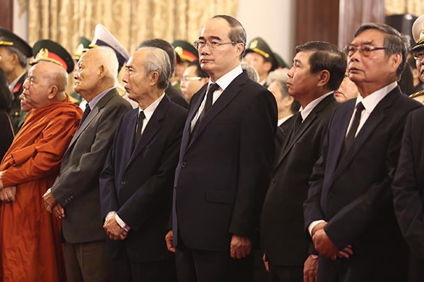 Long trọng tiễn biệt cố Tổng Bí thư Đỗ Mười về nơi an giấc ngàn thu...