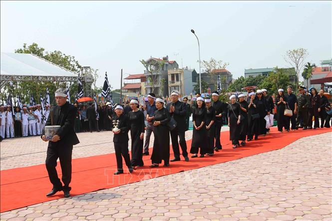 Long trọng tiễn biệt cố Tổng Bí thư Đỗ Mười về nơi an giấc ngàn thu...